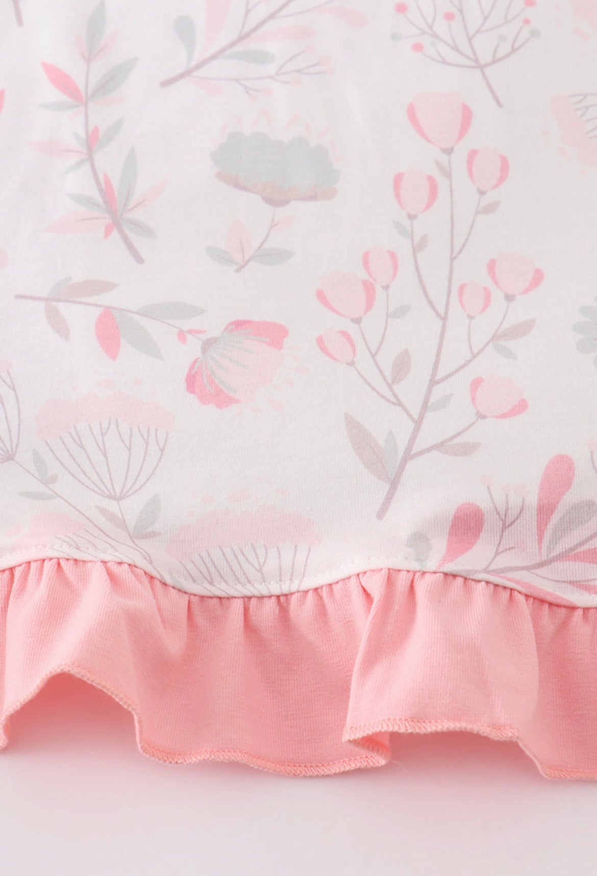 Blush Meadow Ruffle Swing Back Set - 1002
