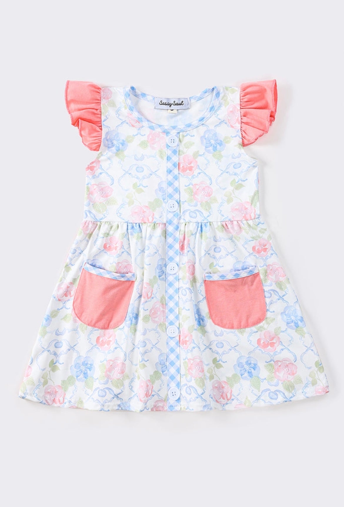 Floral Flutter Dress