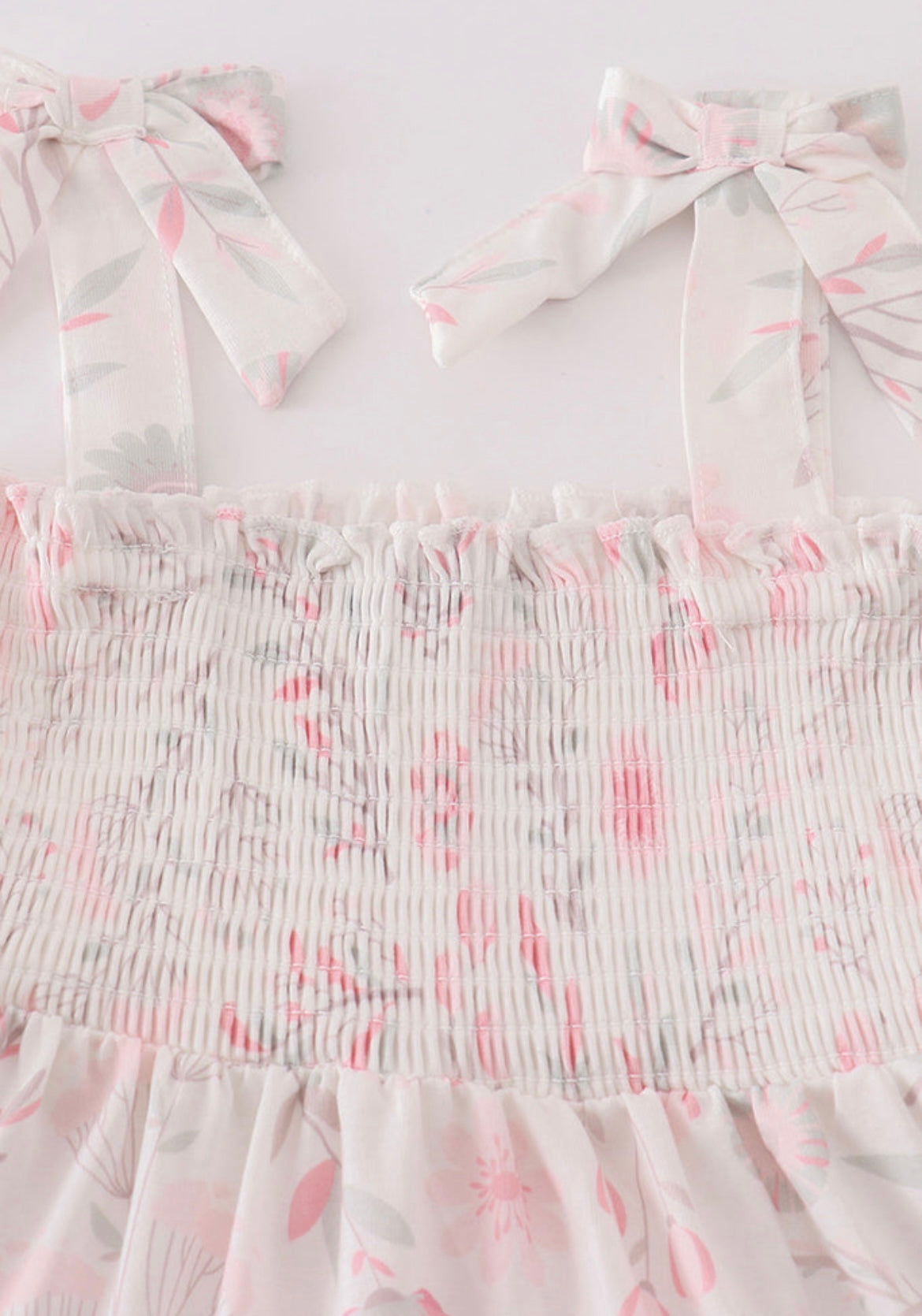 Blush Meadow Smocked Dress