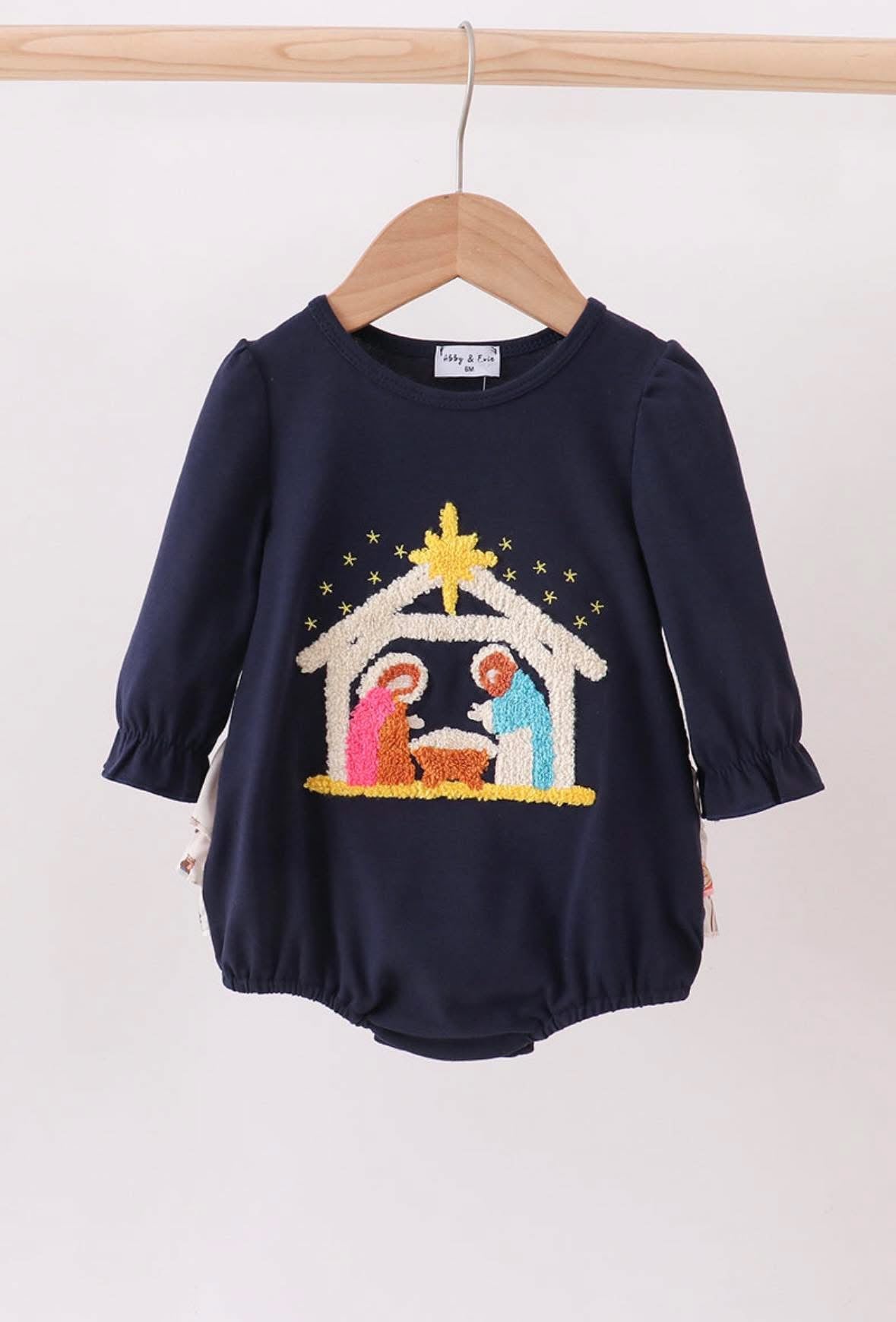 Nativity ruffle bubble