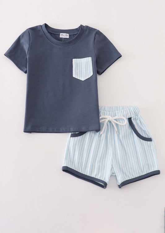 Blue Skies & Stripes Set