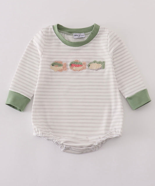 Fish French Knot Boy Bubble