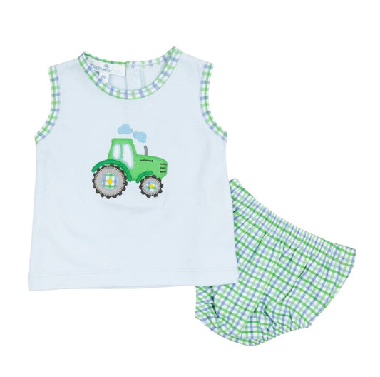 Magnolia Baby Tractor Tales Diaper Set