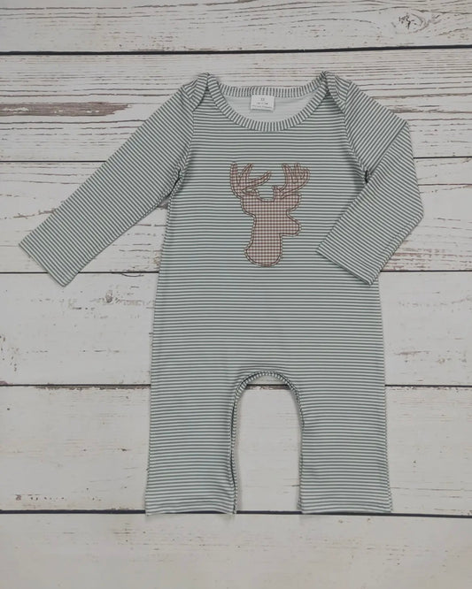 Deer Appliqué Romper