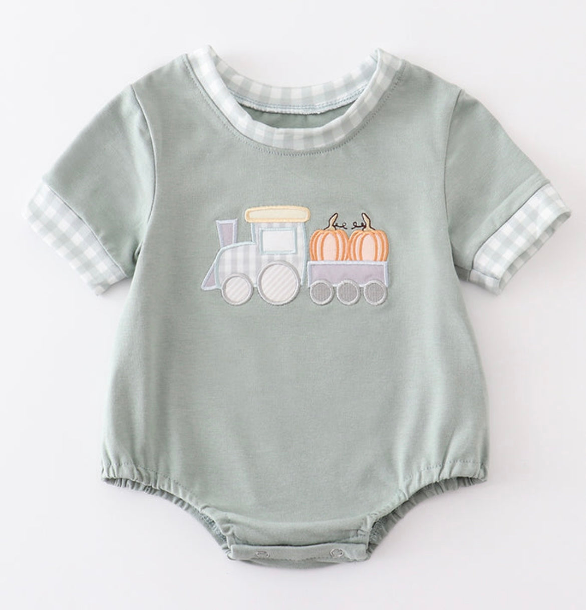 Pumpkin train boy bubble
