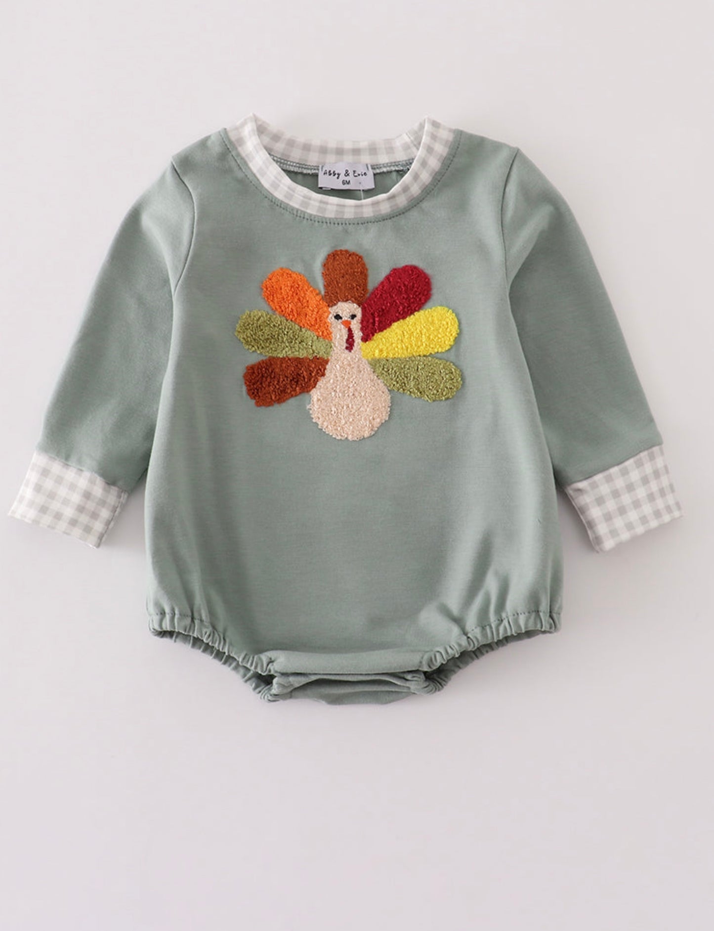 Sage Turkey French Knot Bubble