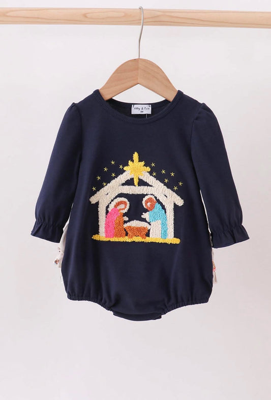 Nativity ruffle bubble